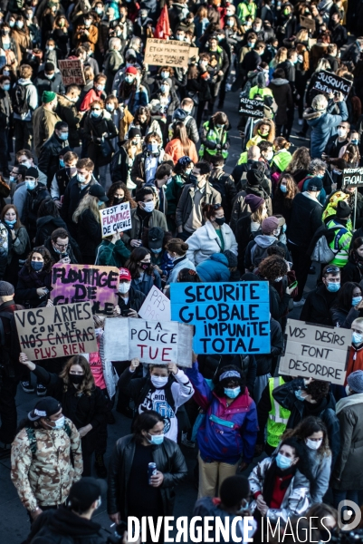 Manifestation #3 contre la loi de sécurité globale