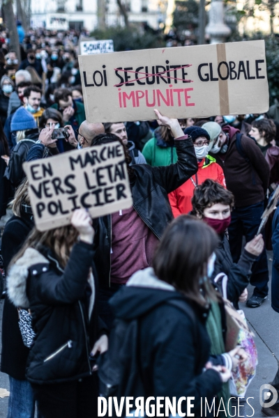 Manifestation #3 contre la loi de sécurité globale