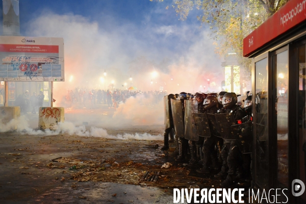 Manifestation contre la loi sécurité globale Paris