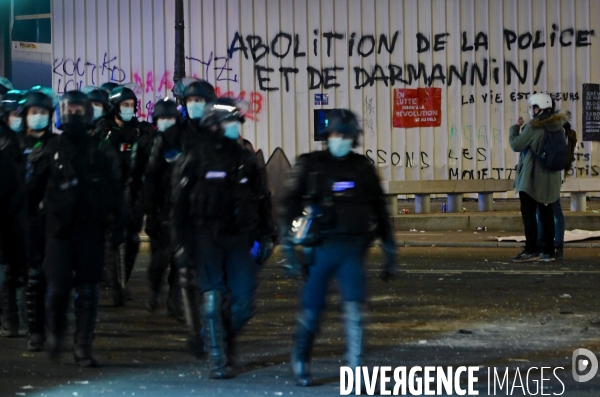 Manifestation contre la loi sécurité globale Paris