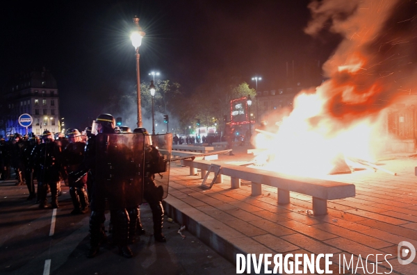 Manifestation contre la loi sécurité globale Paris