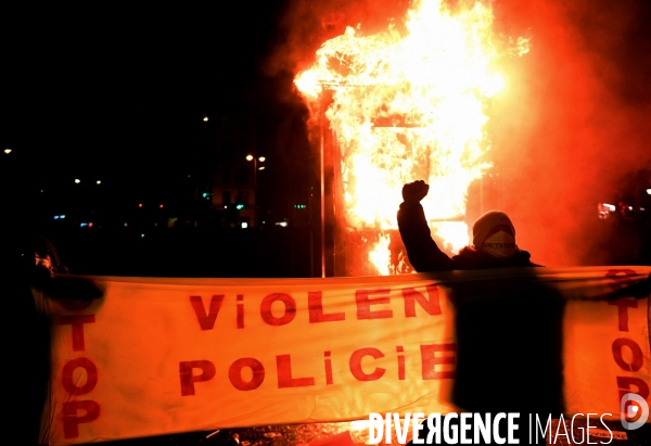 Manifestation contre la loi sécurité globale Paris