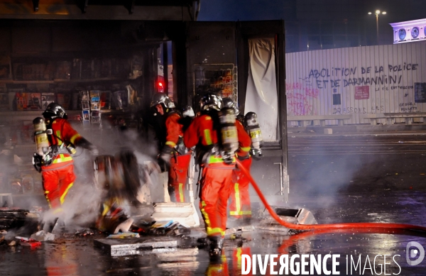 Manifestation contre la loi sécurité globale Paris