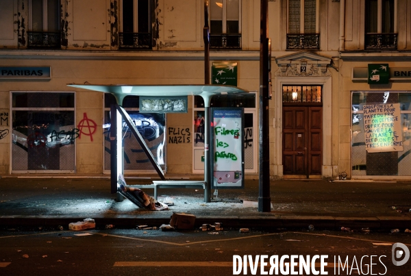 Manifestation contre la loi sécurité globale Paris