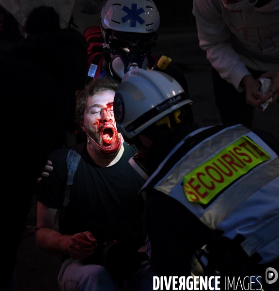 Manifestation contre la loi sécurité globale Paris