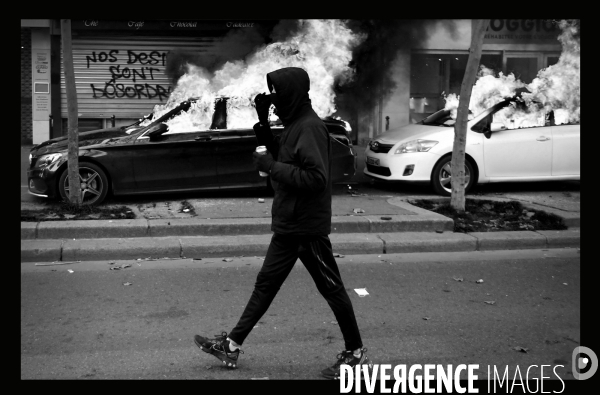 Manifestation contre la loi sécurité globale Paris