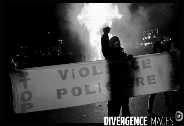 Manifestation contre la loi sécurité globale Paris