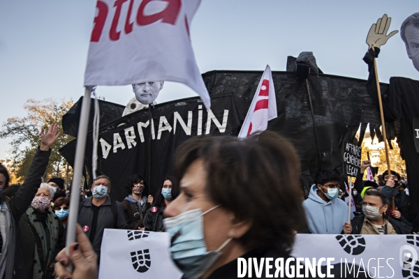 Manifestation contre la loi de securite globale. 28112020. Paris.