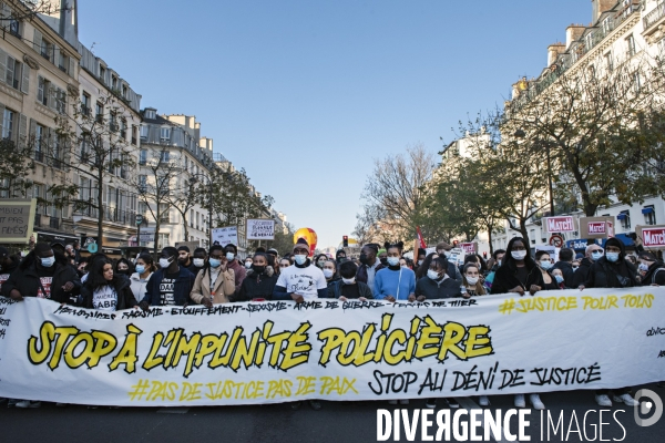 Manifestation contre la loi de securite globale. 28112020. Paris.