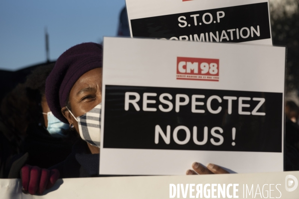 Manifestation contre la loi de securite globale. 28112020. Paris.