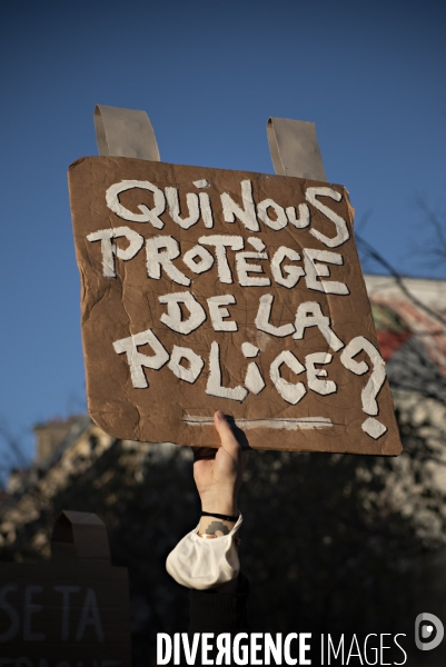 Manifestation contre la loi de securite globale. 28112020. Paris.