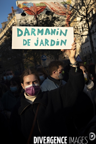 Manifestation contre la loi de securite globale. 28112020. Paris.