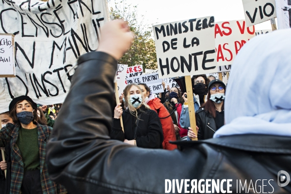 Manifestation contre la loi de securite globale. 28112020. Paris.