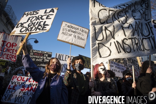 Manifestation contre la loi de securite globale. 28112020. Paris.