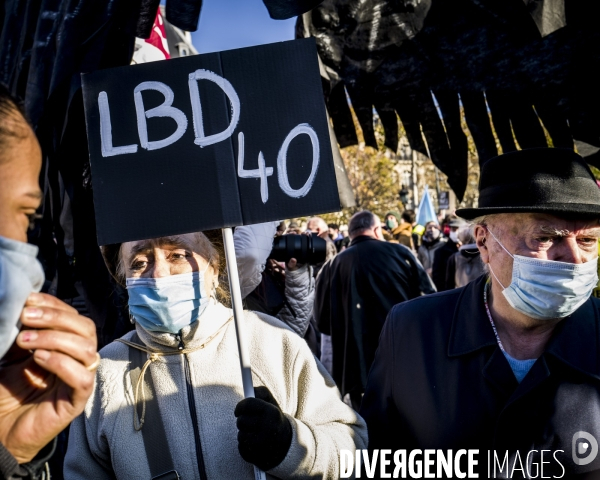 Paris, 28.11.2020. Marche des Libertes contre la loi de securite globale