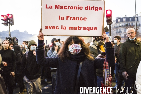 Paris, 28.11.2020. Marche des Libertes contre la loi de securite globale