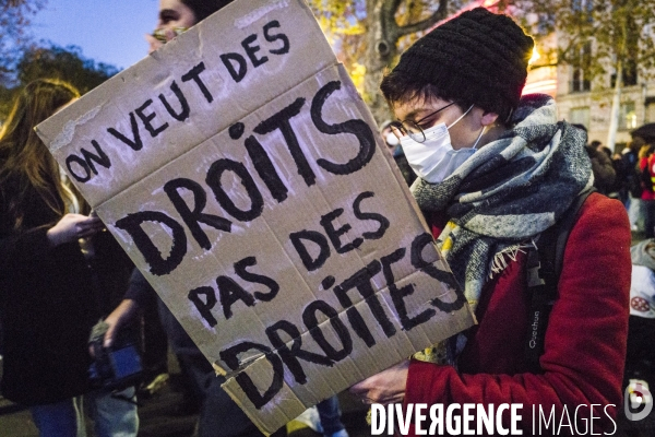 Paris, 28.11.2020. Marche des Libertes contre la loi de securite globale