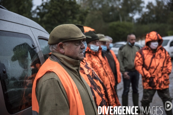 Chasse communale en foret de Rambouillet