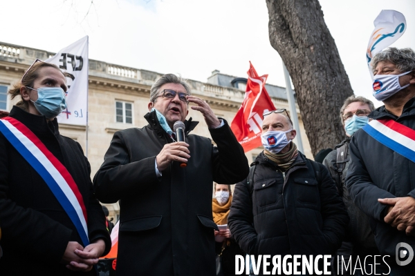 Manifestation des salariés de. Général Electric