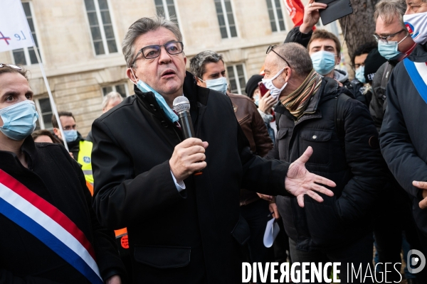 Manifestation des salariés de. Général Electric