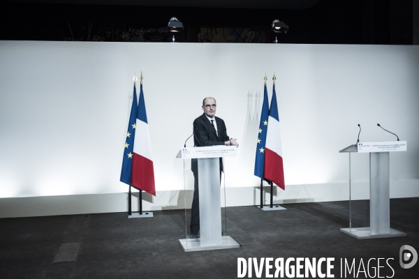 Stratégie vaccinale, conférence de presse de Jean Castex