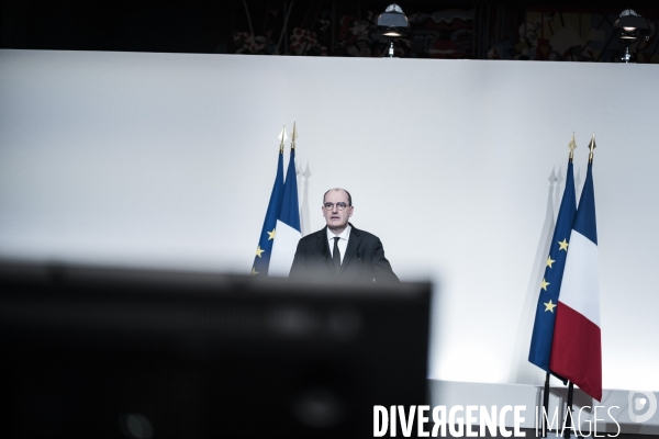 Stratégie vaccinale, conférence de presse de Jean Castex