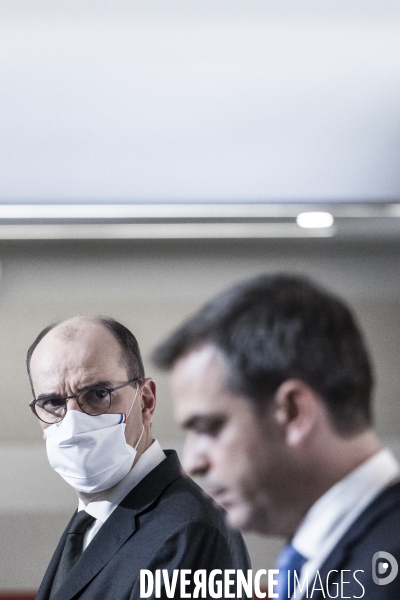 Stratégie vaccinale, conférence de presse de Jean Castex