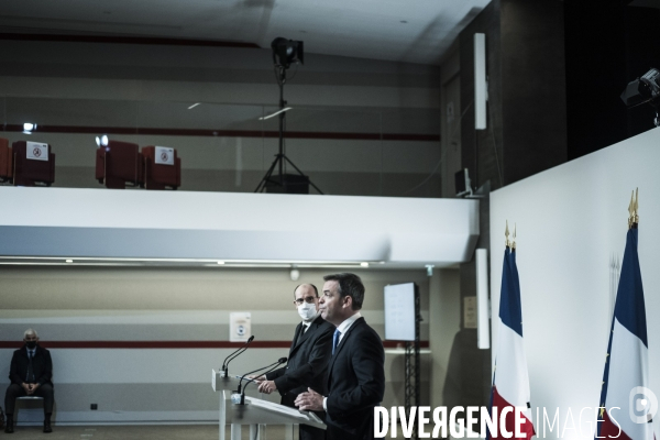 Stratégie vaccinale, conférence de presse de Jean Castex