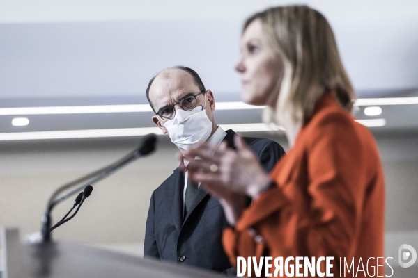 Stratégie vaccinale, conférence de presse de Jean Castex