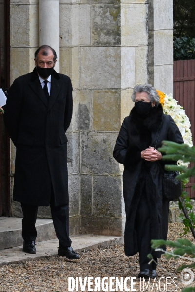 Obseques de l ancien president Valery Giscard d Estaing - Authon -