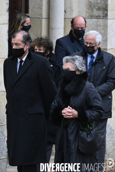 Obseques de l ancien president Valery Giscard d Estaing - Authon -