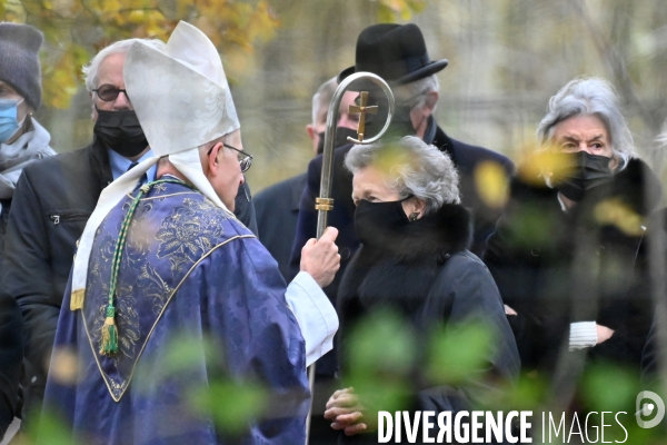 Obseques de l ancien president Valery Giscard d Estaing - Authon -