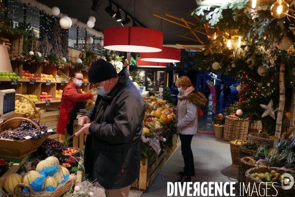 Illustrations de Noël ambiance Covid