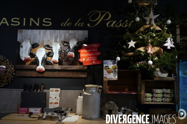 Illustrations de Noël ambiance Covid