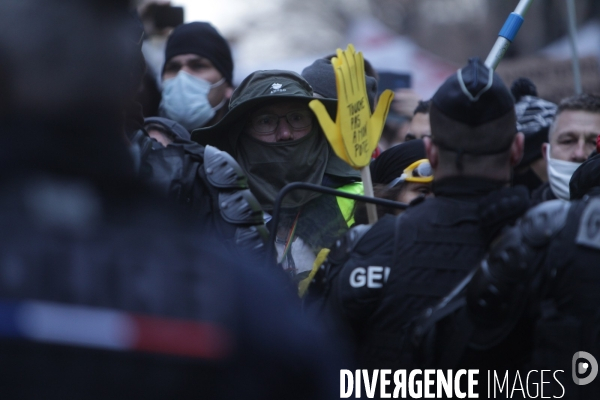 Marche des libertés contre la loi sécurité globale