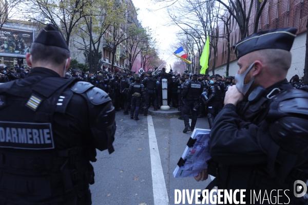Marche des libertés contre la loi sécurité globale