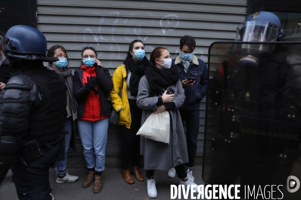 Marche des libertés contre la loi sécurité globale