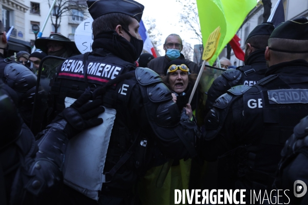 Marche des libertés contre la loi sécurité globale