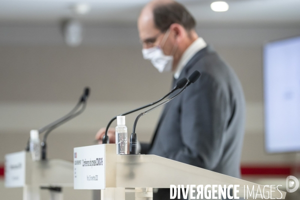 Jean Castex : point presse sur le Covid-19 et l allègement du confinement