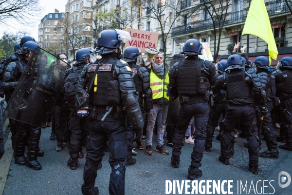 Paris, 05.12.2020 - Manifestation contre la loi de securite globale
