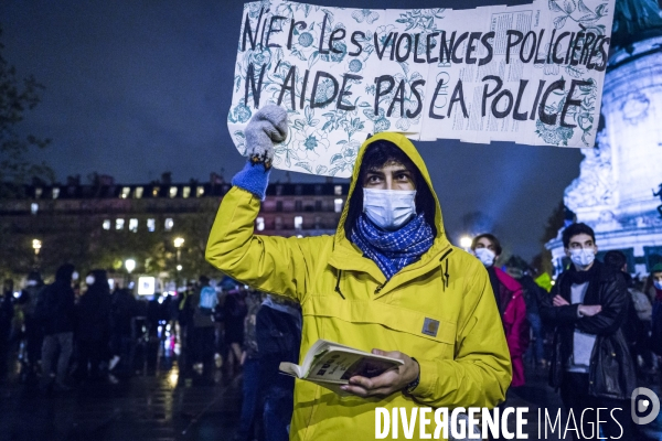 Paris, 05.12.2020 - Manifestation contre la loi de securite globale