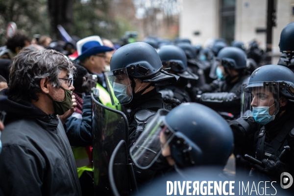 Manifestation #4 contre la loi Sécurité Globale