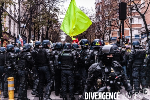 Manifestation #4 contre la loi Sécurité Globale