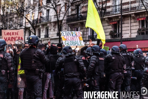 Manifestation #4 contre la loi Sécurité Globale