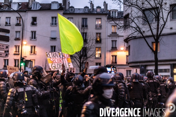 Manifestation #4 contre la loi Sécurité Globale