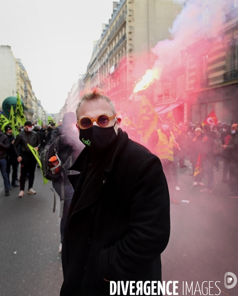 Rassemblement à l appel de SUD-Rail et de Solidaires Groupe RATP contre l ouverture à la concurrence des transports publics