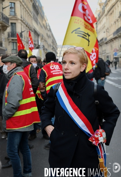 Rassemblement à l appel de SUD-Rail et de Solidaires Groupe RATP contre l ouverture à la concurrence des transports publics