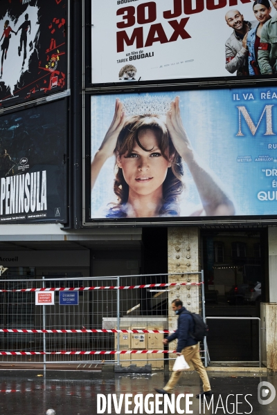 Cinemas et Théatres fermés dans le quartier Montparnasse