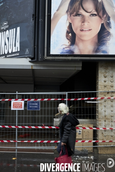 Cinemas et Théatres fermés dans le quartier Montparnasse