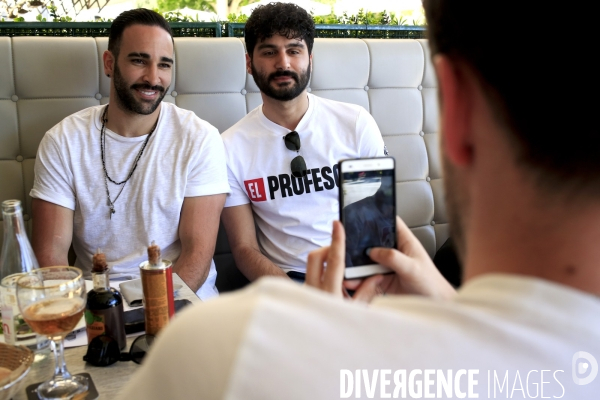 Cannes  le 05/06/20 Adil Rami à Cannes.